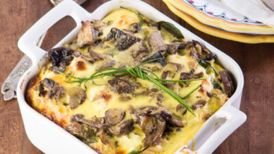 Spinach Noodle Kugel
