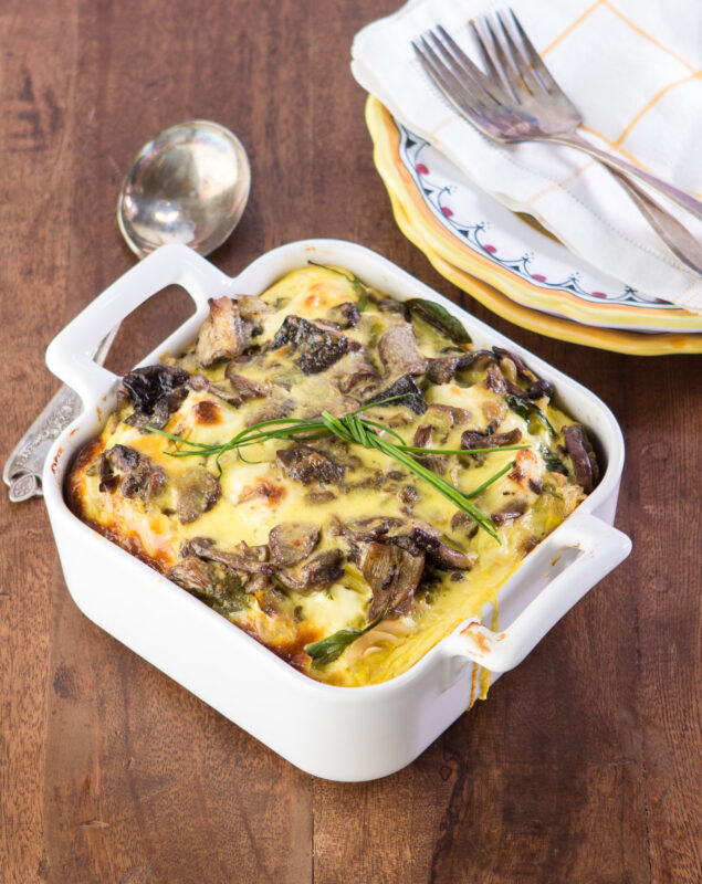 Spinach Noodle Kugel