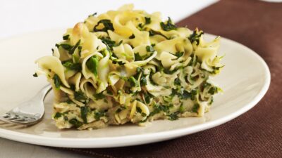 Spinach Noodle Kugel