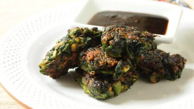 spinach pakora