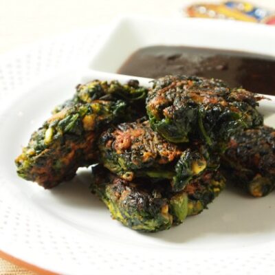 spinach pakora