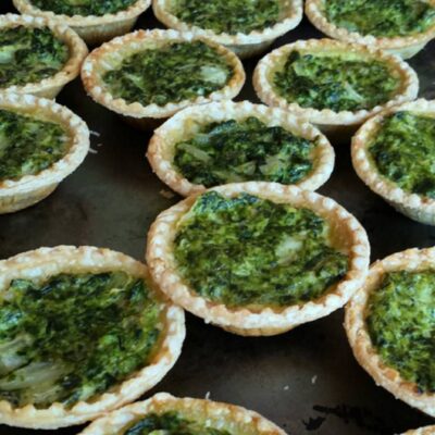 PARVE SPINACH PIES