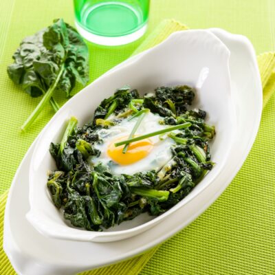 Spinach Shakshuka