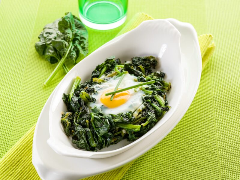 Spinach Shakshuka