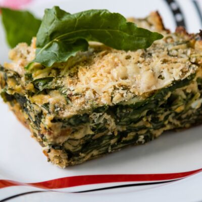 Spinach & Cheese Soufflé