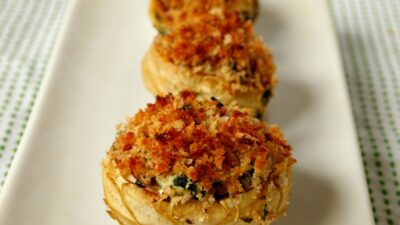 Inside Out Spinach and Artichoke Dip