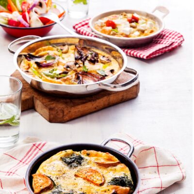 Spinach-Sweet Potato Frittata