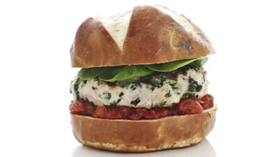 Spinach Turkey Burger