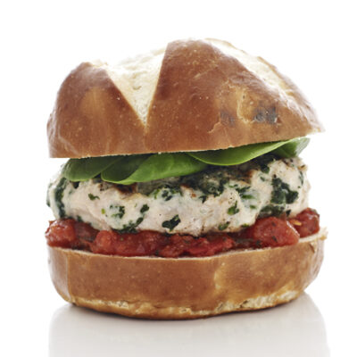 Spinach Turkey Burger