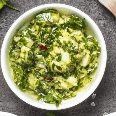spring onion chutney