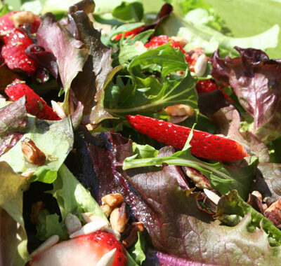 Springtime Salad with Maple Vinaigrette