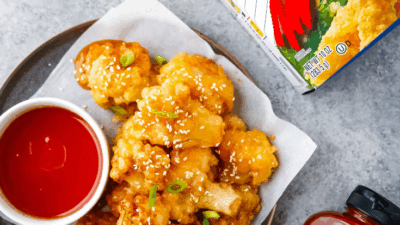 Sriracha Cauliflower Wings