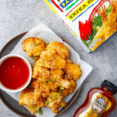 Sriracha Cauliflower Wings