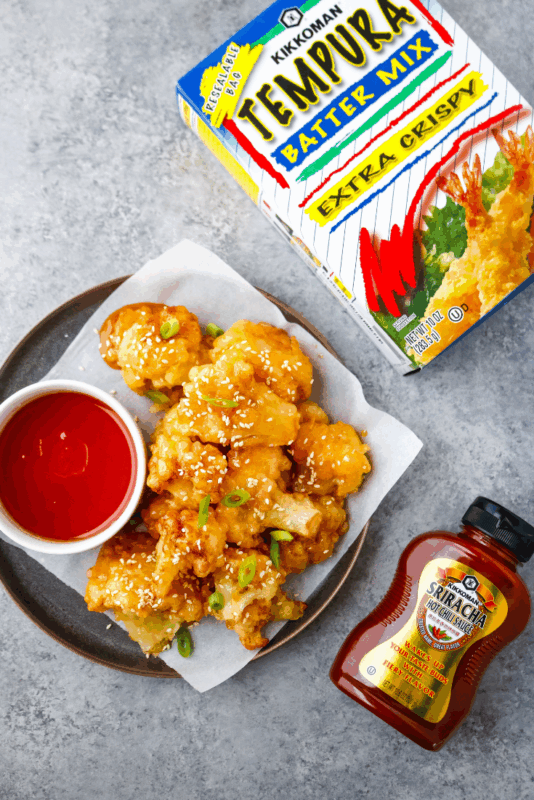 Sriracha Cauliflower Wings
