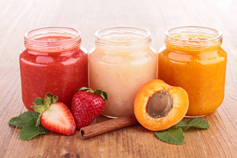 strawberry applesauce
