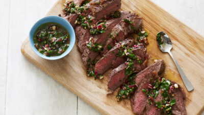 steak with chimichurri