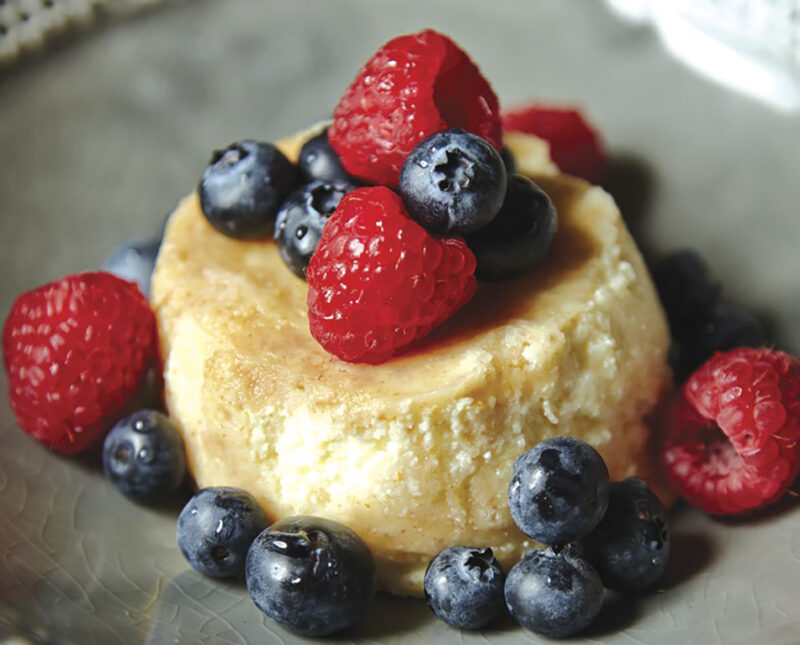 Steamed Meyer Lemon Ricotta Cakes Pg. 53