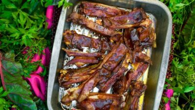 sticky lamb ribs