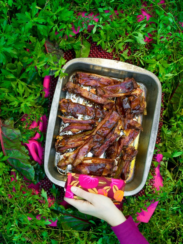 sticky lamb ribs