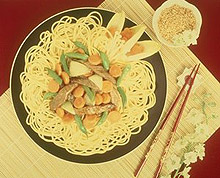 Stir-Fry Beef and Spaghetti
