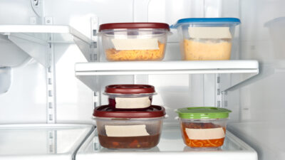 stocked fridge