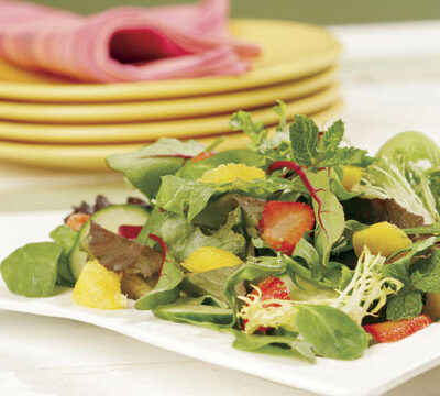 Strawberry and Mango Salad with Citrus Vinaigrette