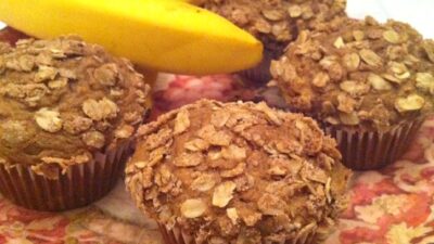 strawberry banana muffins