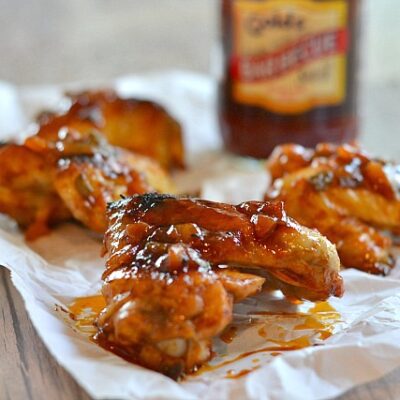 Strawberry Jalapeno BBQ Chicken Wings