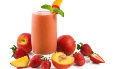 strawberry peach daiquiri