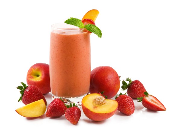 strawberry peach daiquiri