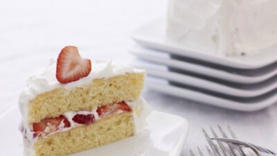 non dairy strawberry shortcake
