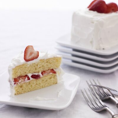 non dairy strawberry shortcake