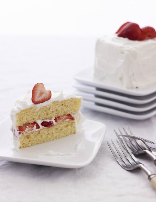 non dairy strawberry shortcake