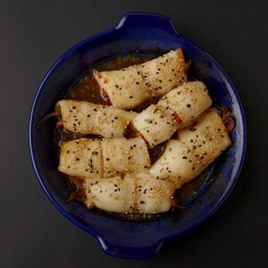 stuffed and rolled flounder