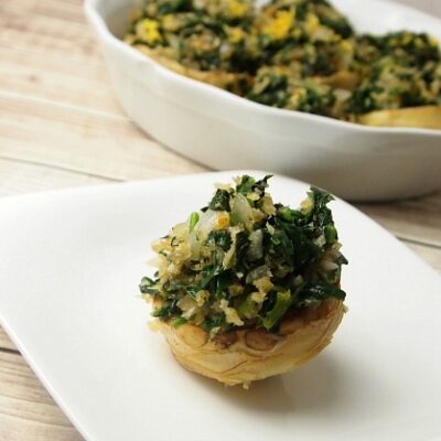 Stuffed Artichoke Bottoms