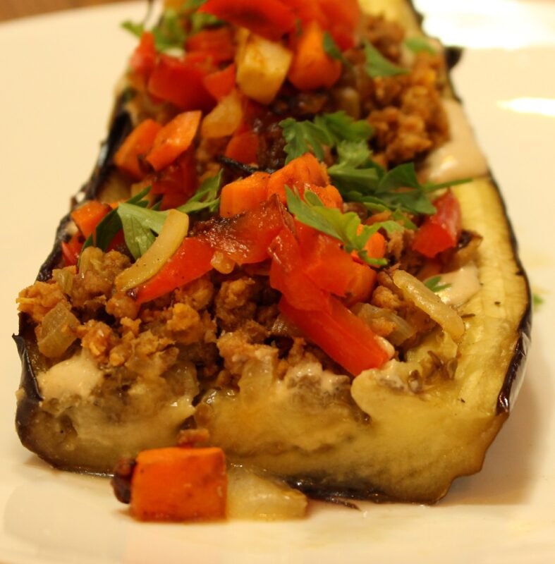 Stuffed Eggplant