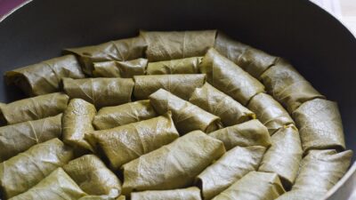 stuffed grape leaves