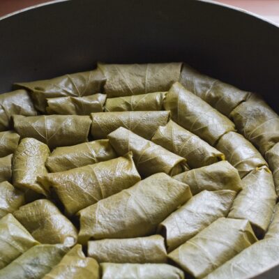 stuffed grape leaves