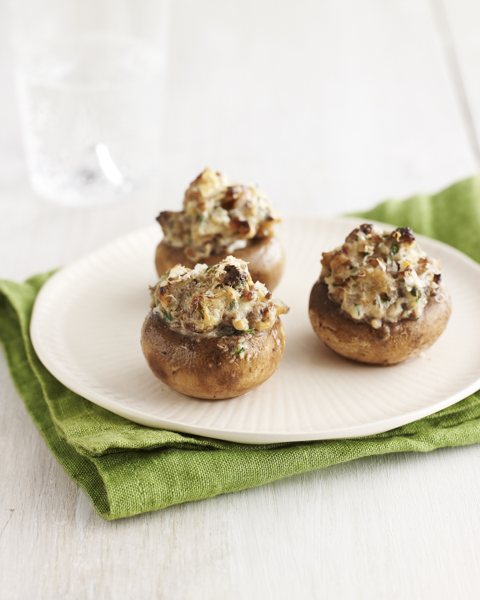 stuffed mushrooms