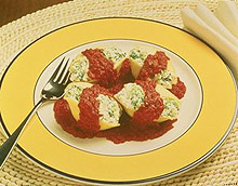 Stuffed Shells with Broccoli