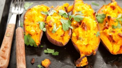 stuffed sweet potatoes