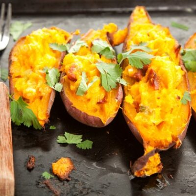 stuffed sweet potatoes