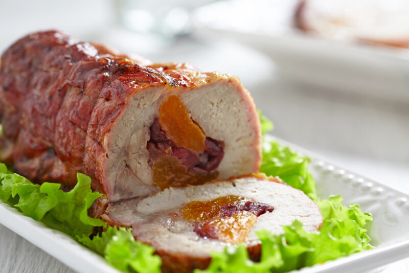 pastrami stuffed turkey breast