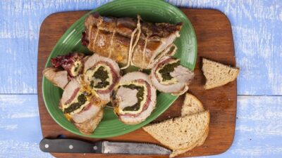 stuffed veal roast
