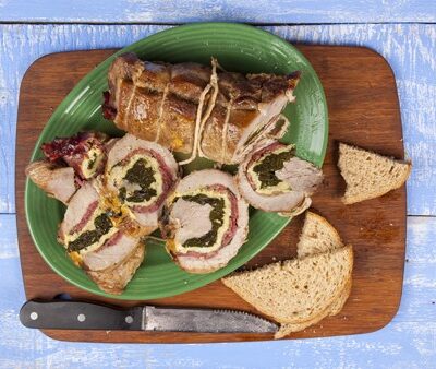 stuffed veal roast