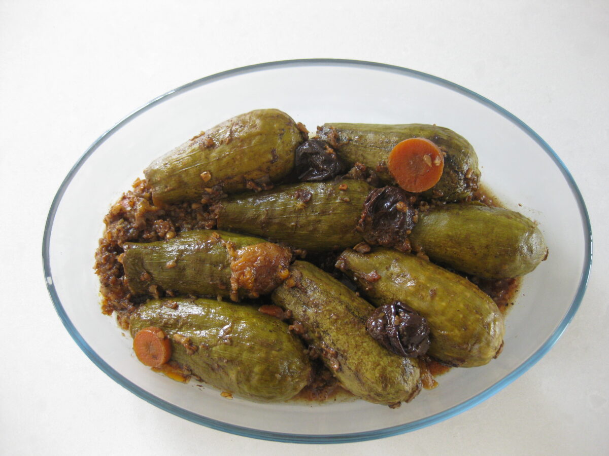 stuffed zuchinni kusa mekshi