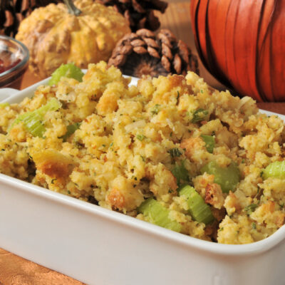 Nana's egg noodle stuffing