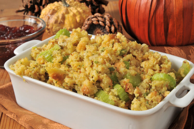 Nana's egg noodle stuffing