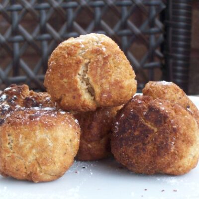 Sufganiyot - Whole Wheat Jelly Doughnuts