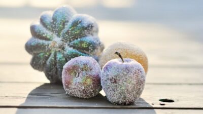 sugar coated fruit